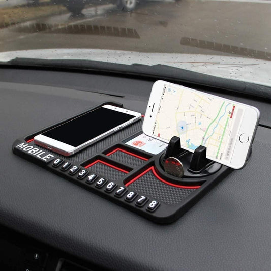 Multifunction Phone Holder Anti-Slip Silicone Pad